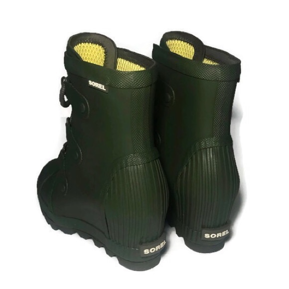 NEW SOREL Joan wedge rain boots - Picture 5 of 5